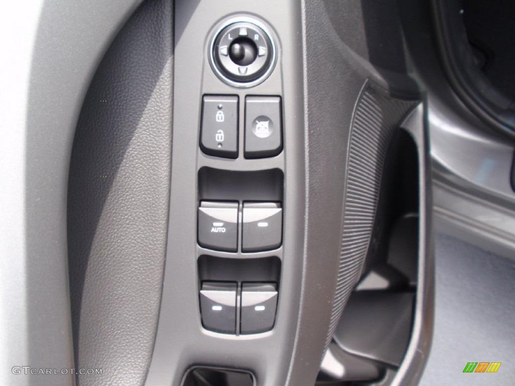 2014 Elantra Limited Sedan - Gray / Black photo #24