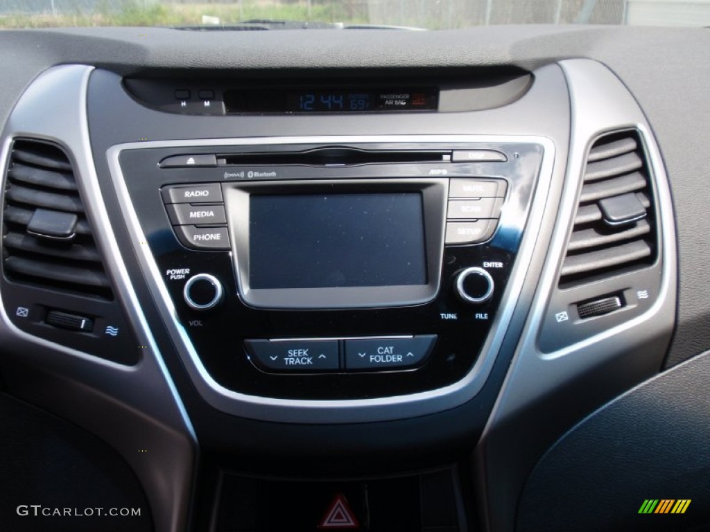 2014 Elantra Limited Sedan - Gray / Black photo #29