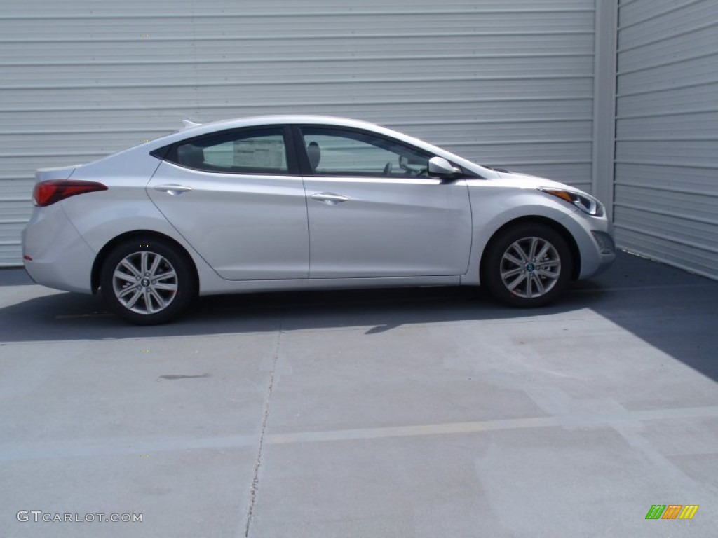 2014 Elantra SE Sedan - Silver / Gray photo #3