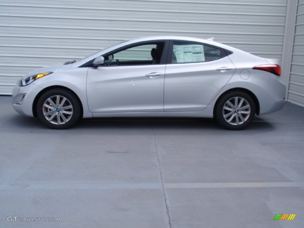 2014 Elantra SE Sedan - Silver / Gray photo #6