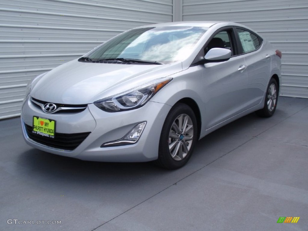 2014 Elantra SE Sedan - Silver / Gray photo #7