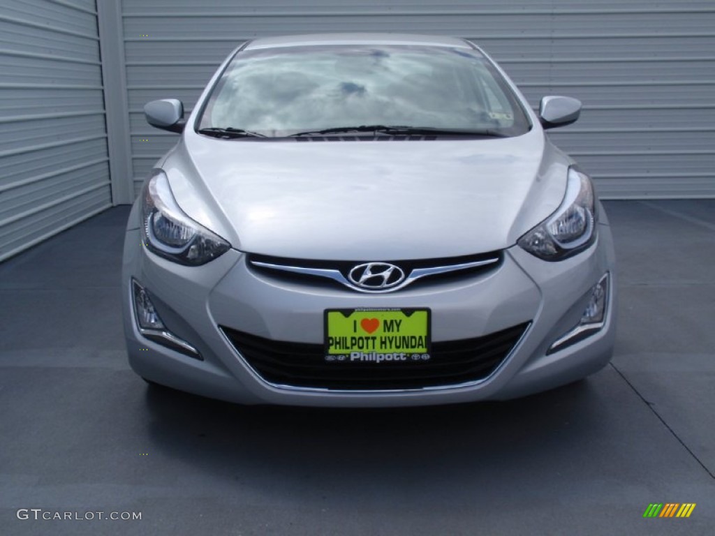2014 Elantra SE Sedan - Silver / Gray photo #8