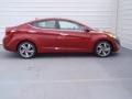 2014 Red Hyundai Elantra Limited Sedan  photo #3