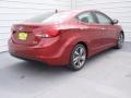 2014 Red Hyundai Elantra Limited Sedan  photo #4