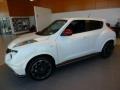 2014 Pearl White Nissan Juke NISMO AWD  photo #3