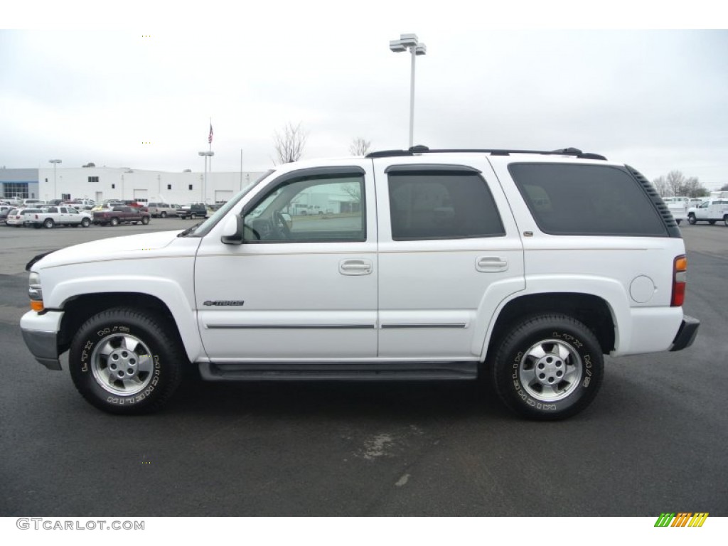 Summit White 2002 Chevrolet Tahoe LT 4x4 Exterior Photo #91637718