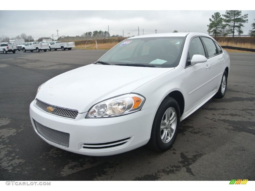 2013 Impala LS - Summit White / Ebony photo #2