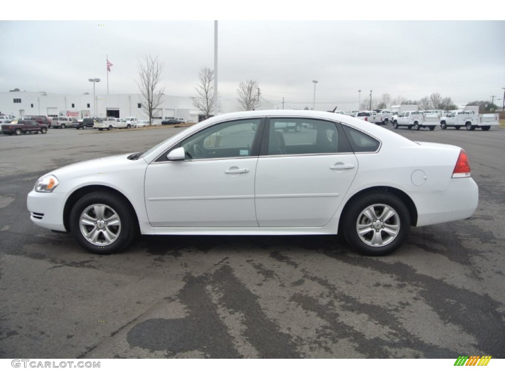 Summit White 2013 Chevrolet Impala LS Exterior Photo #91638363