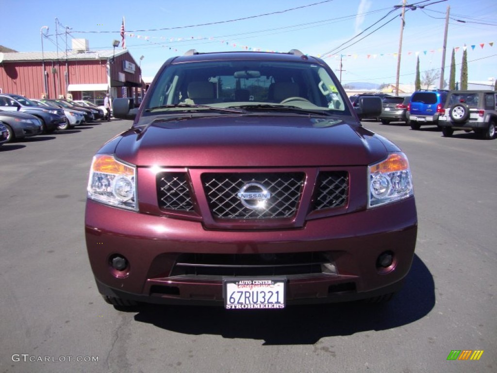2013 Armada SV - Midnight Garnet / Almond photo #2