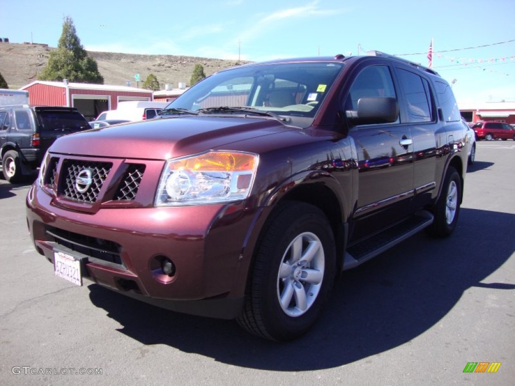 2013 Armada SV - Midnight Garnet / Almond photo #3