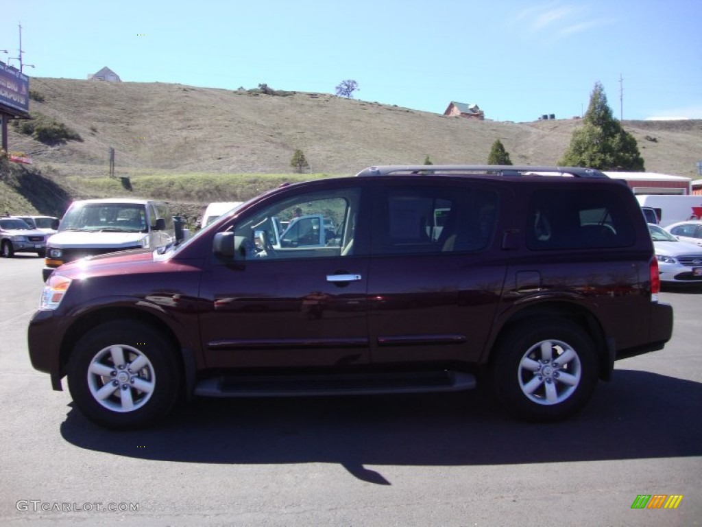 2013 Armada SV - Midnight Garnet / Almond photo #4