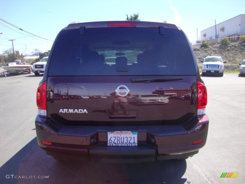 2013 Armada SV - Midnight Garnet / Almond photo #6