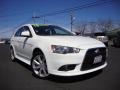 Wicked White Metallic 2013 Mitsubishi Lancer Sportback GT