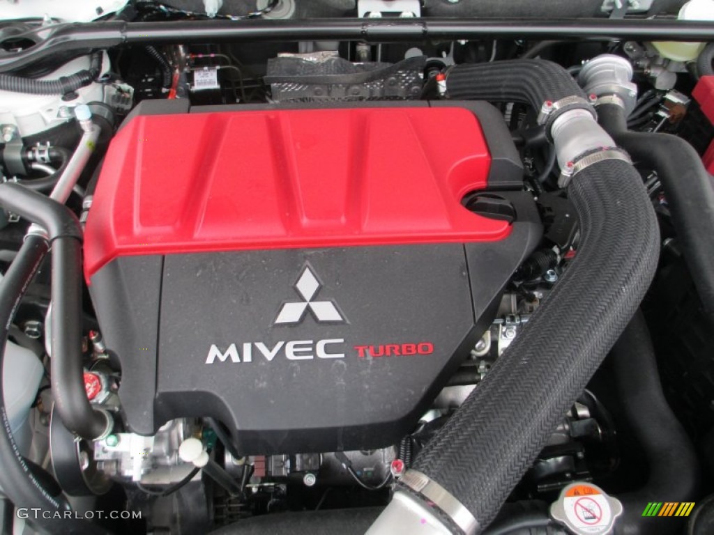 2014 Mitsubishi Lancer Evolution GSR 2.0 Liter Turbocharged DOHC 16-Valve MIVEC 4 Cylinder Engine Photo #91642074