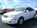 2006 Absolute White Suzuki Forenza Sedan  photo #3