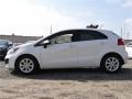 2014 Clear White Kia Rio LX  photo #5