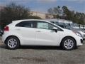 2014 Clear White Kia Rio LX  photo #2