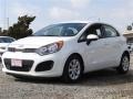 2014 Clear White Kia Rio LX  photo #6