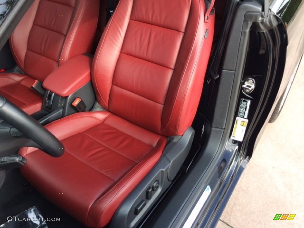 Red Interior 2011 Volkswagen Eos Lux Photo #91650038