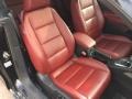 2011 Volkswagen Eos Red Interior Front Seat Photo