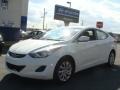 2012 Shimmering White Hyundai Elantra GLS  photo #1