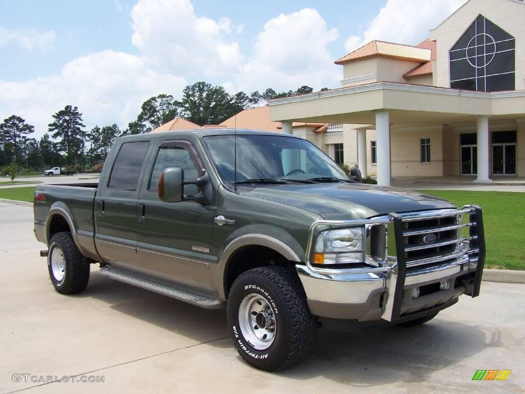 Estate Green Metallic Ford F250 Super Duty