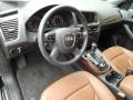 2010 Audi Q5 Cinnamon Brown Interior Interior Photo