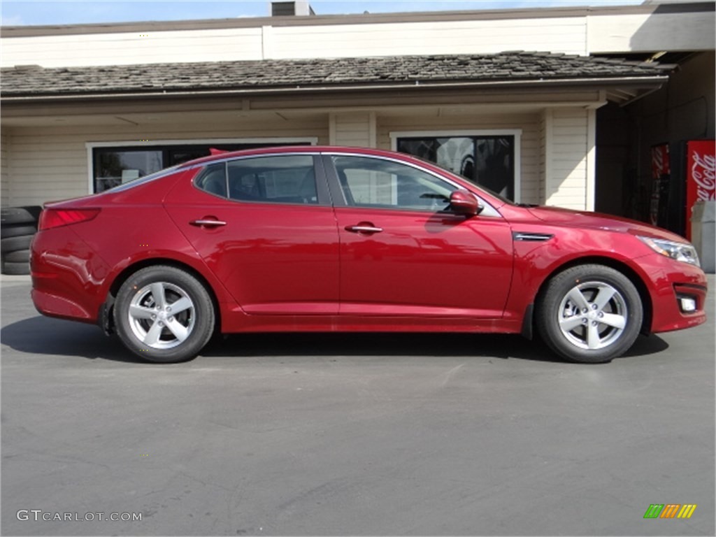 Remington Red 2014 Kia Optima LX Exterior Photo #91653845