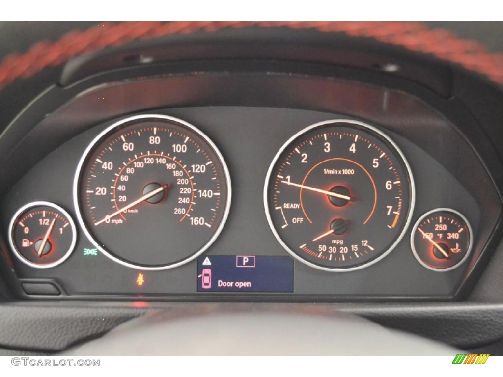 2014 BMW 4 Series 428i Coupe Gauges Photo #91653990