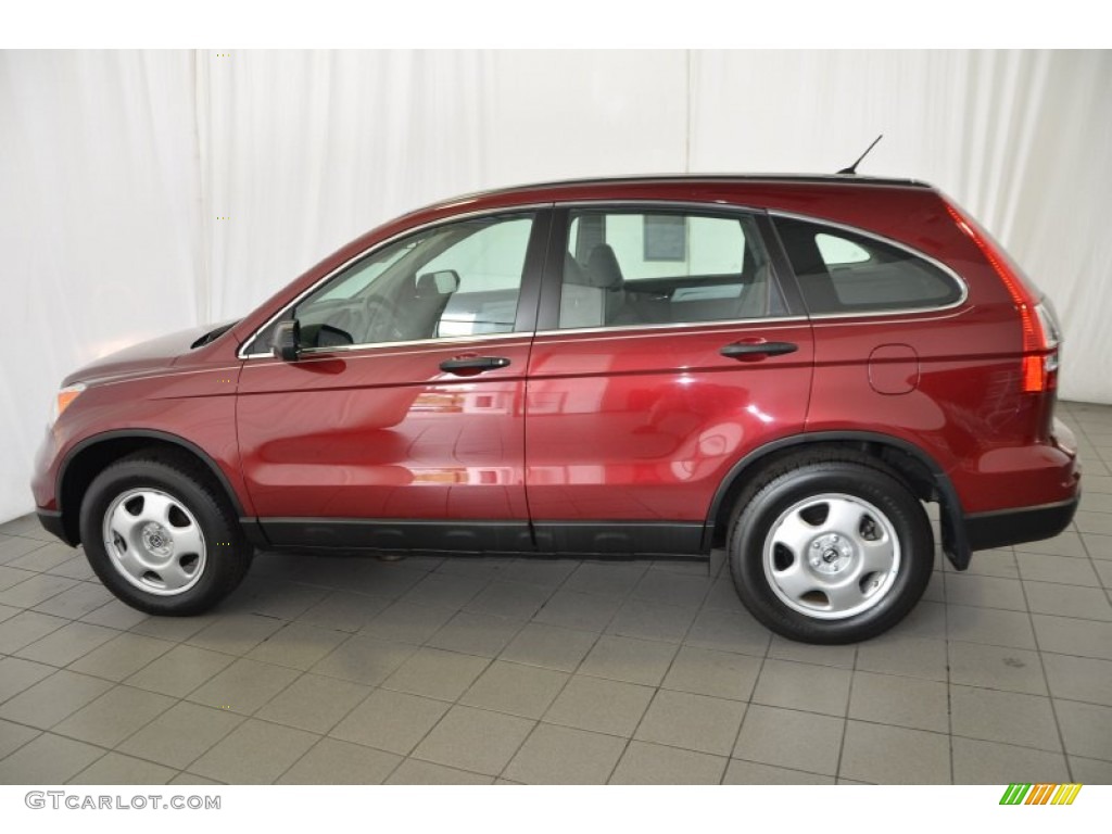 2011 CR-V LX - Tango Red Pearl / Gray photo #10