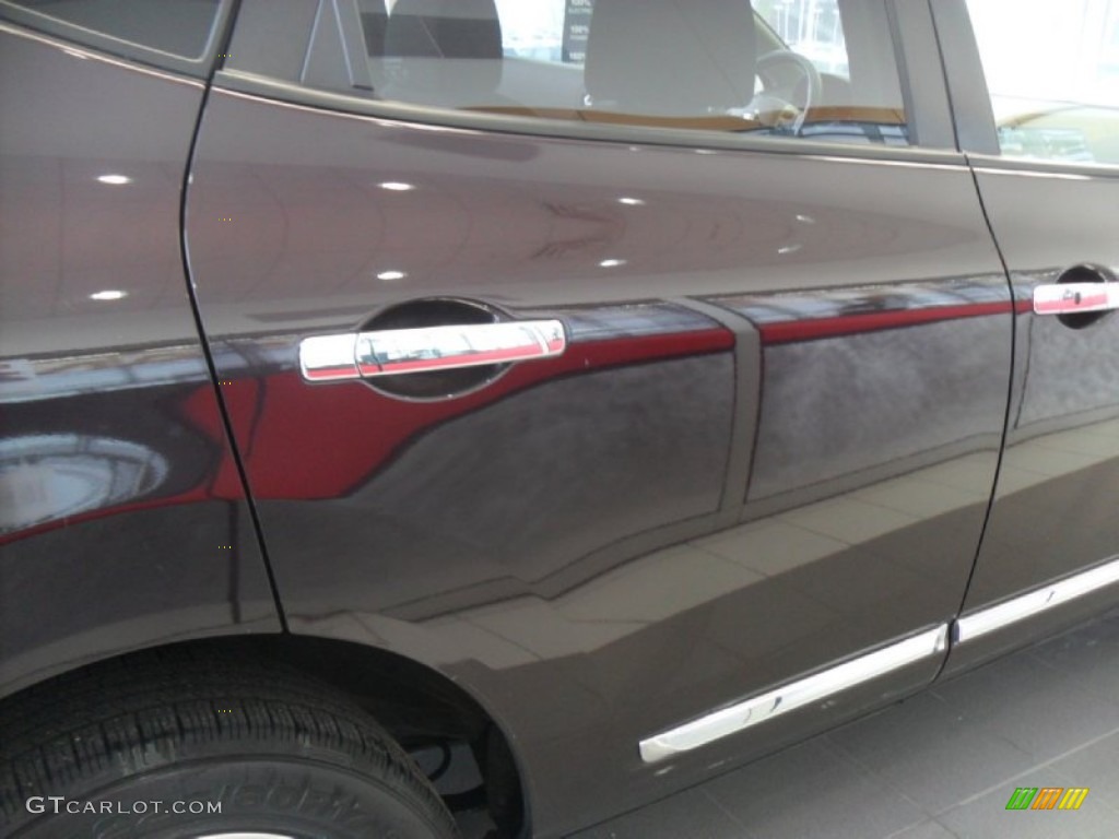 2011 Rogue SV AWD - Black Amethyst / Black photo #3