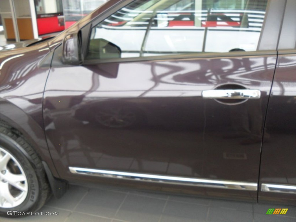 2011 Rogue SV AWD - Black Amethyst / Black photo #5
