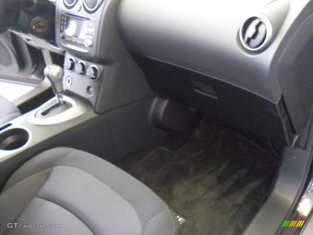 2011 Rogue SV AWD - Black Amethyst / Black photo #9