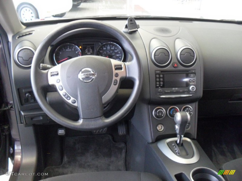 2011 Rogue SV AWD - Black Amethyst / Black photo #14