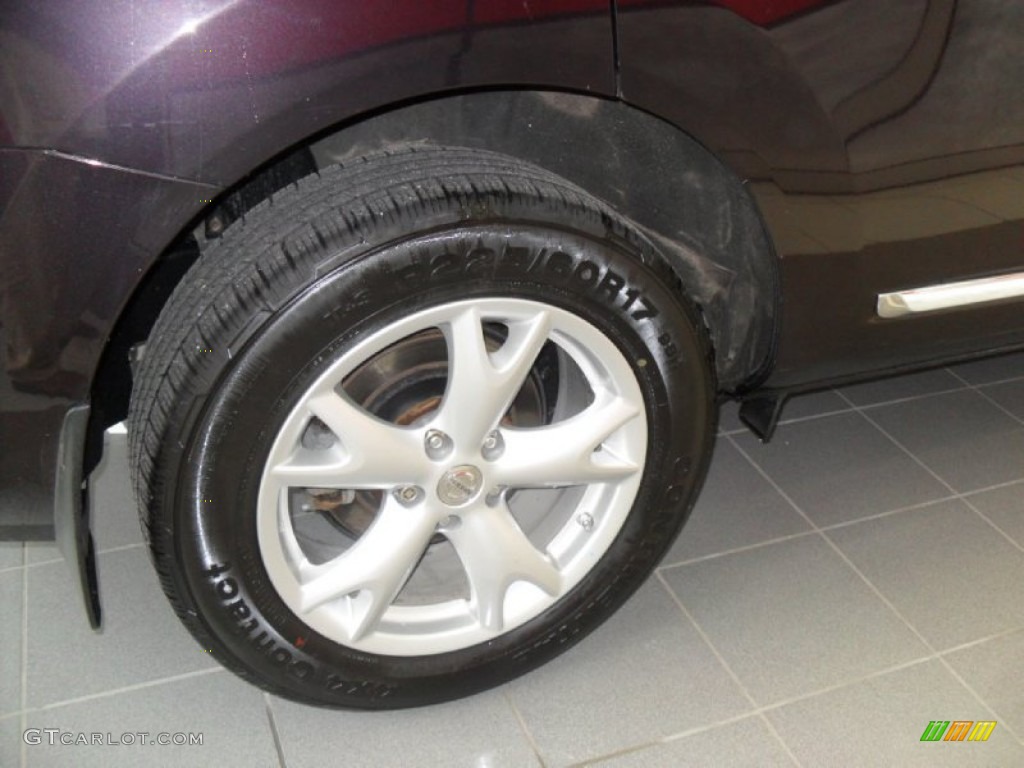 2011 Rogue SV AWD - Black Amethyst / Black photo #23
