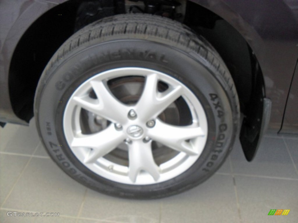 2011 Rogue SV AWD - Black Amethyst / Black photo #26