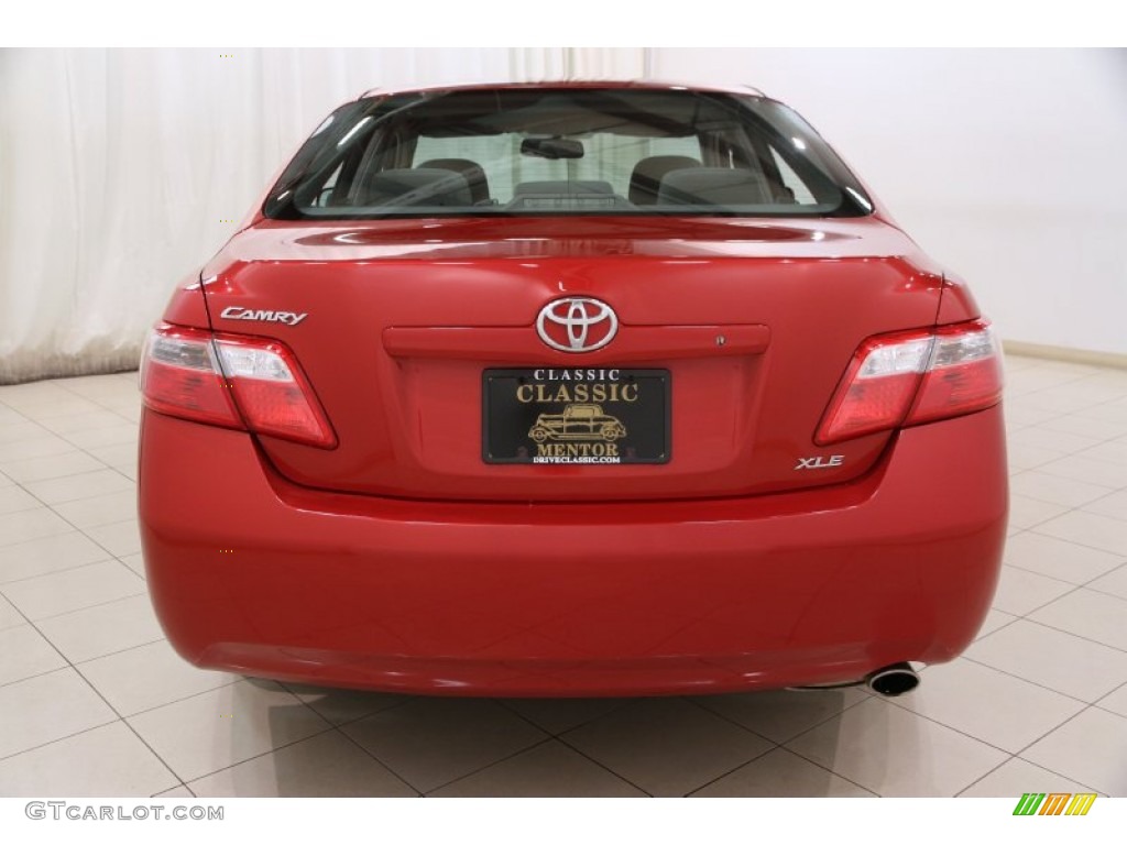 2008 Camry XLE - Barcelona Red Metallic / Ash photo #15