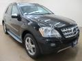 Obsidian Black Metallic 2009 Mercedes-Benz ML 350 4Matic