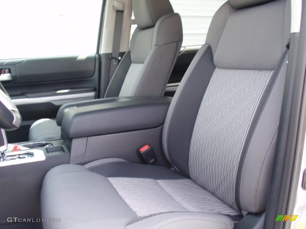 Black Interior 2014 Toyota Tundra TSS Double Cab Photo #91662116