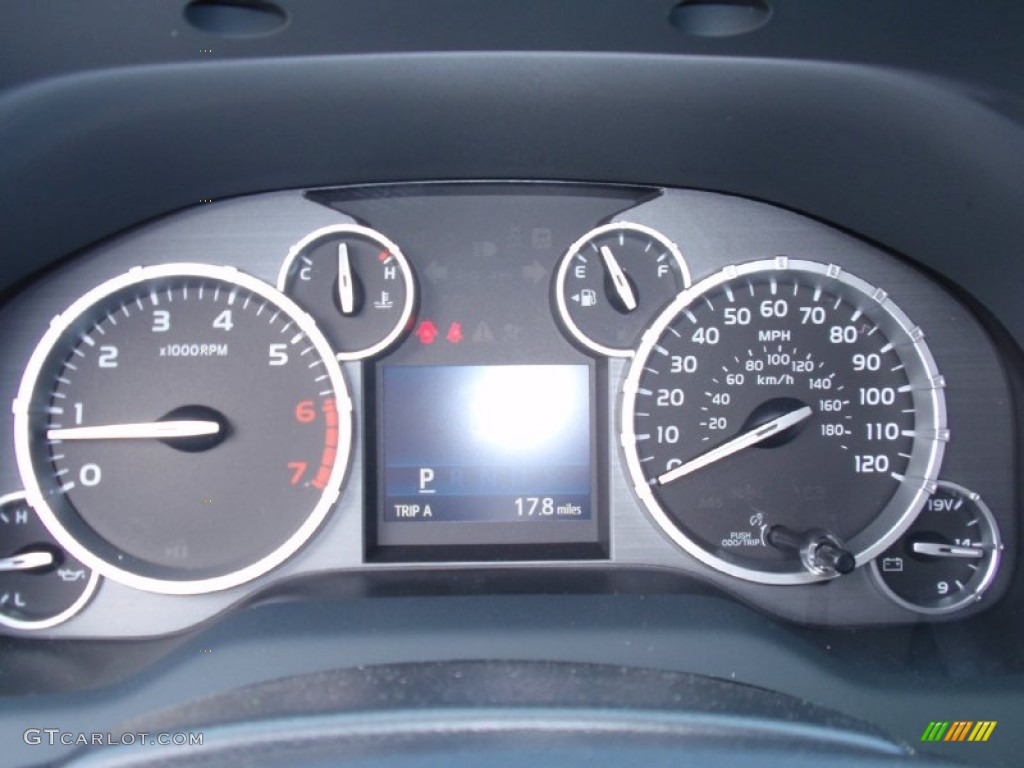 2014 Toyota Tundra TSS Double Cab Gauges Photo #91662230