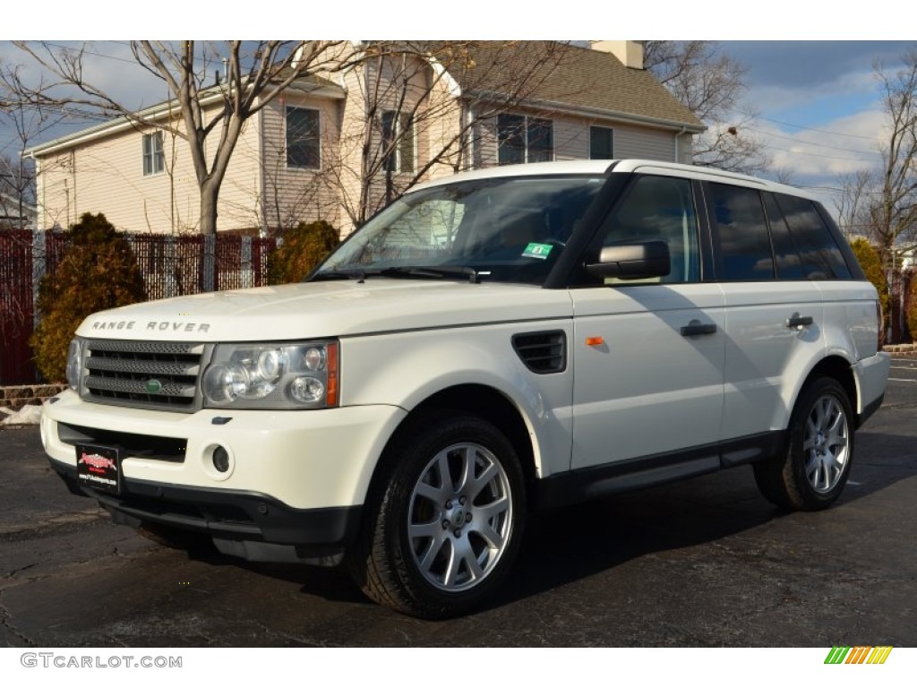 2007 Range Rover Sport HSE - Chawton White / Alpaca Beige photo #3