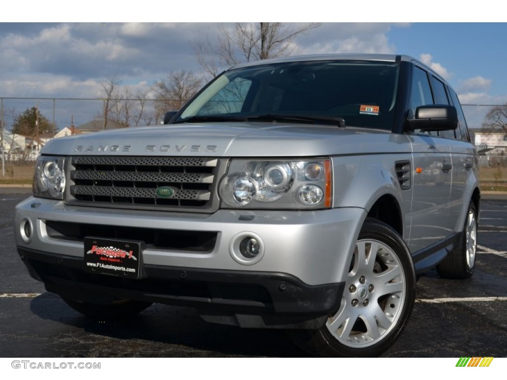 2006 Range Rover Sport HSE - Zambezi Silver Metallic / Ivory photo #1