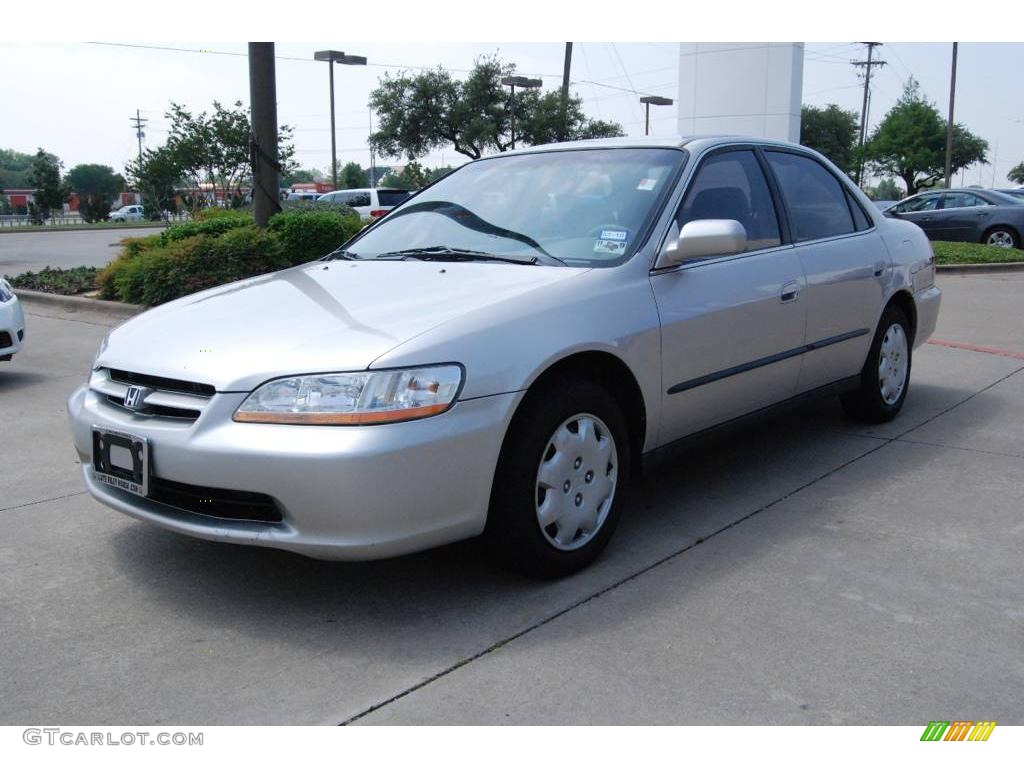 1998 Accord LX Sedan - Heather Mist Metallic / Ivory photo #3