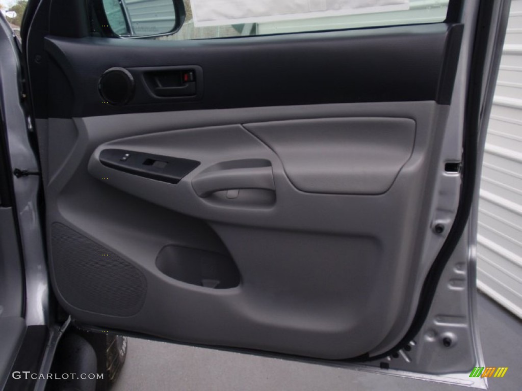 2014 Toyota Tacoma TSS Prerunner Double Cab Graphite Door Panel Photo #91663331