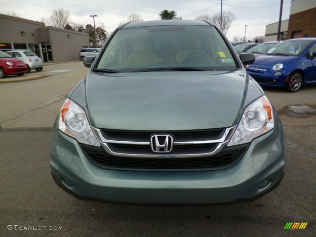 2011 CR-V SE 4WD - Opal Sage Metallic / Ivory photo #2