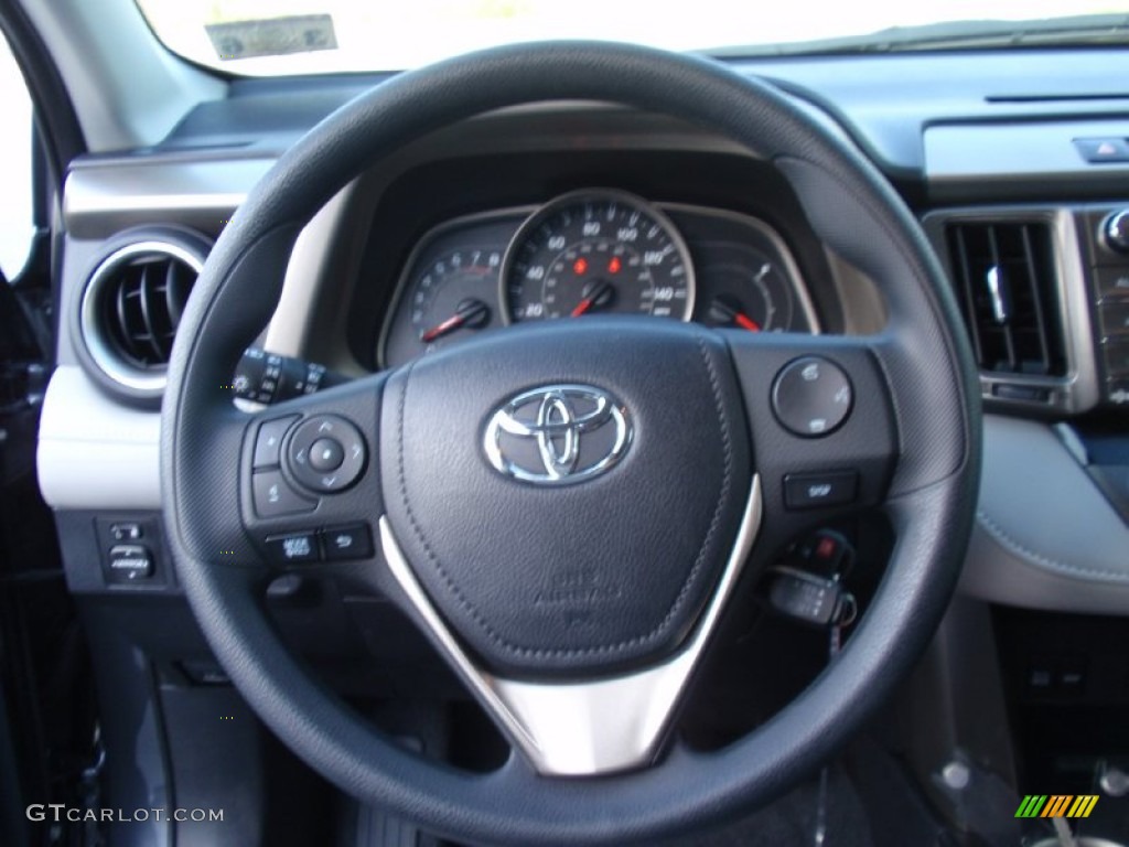 2014 RAV4 XLE - Magnetic Gray Metallic / Ash photo #31