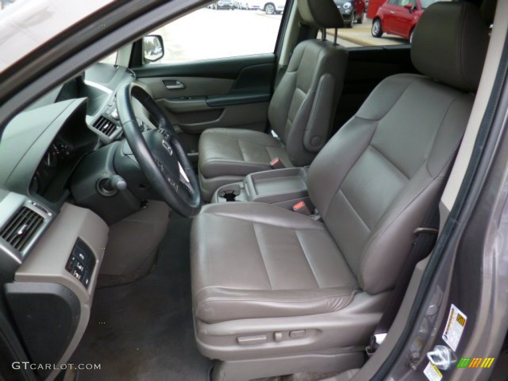 Truffle Interior 2011 Honda Odyssey EX-L Photo #91664456