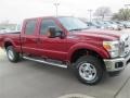 2014 Ruby Red Metallic Ford F250 Super Duty XLT Crew Cab 4x4  photo #5