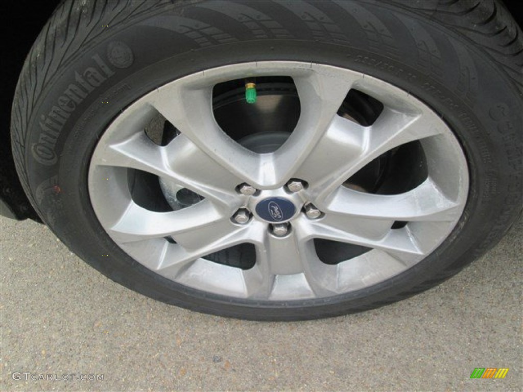 2014 Escape Titanium 1.6L EcoBoost - White Platinum / Medium Light Stone photo #2