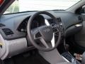 Gray 2014 Hyundai Accent GS 5 Door Dashboard